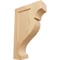 Ekena Millwork 1 3/4"W x 5"D x 8"H Mini Rockport Wood Corbel, Red Oak CORW02X05X08RKRO - alternate 1